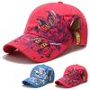 Women Butterflies Flower Embroidery Caps Women Girl Sun Hats Casual Snapback Caps Women Baseball Cap Winter Autumn