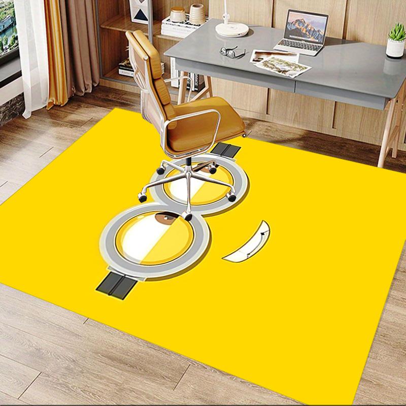 1pc Minion Banana Fun Carpet for Playroom Bedroom Living Room Sofa Home Decor,kids Game Area Rug Non-slip Floor Mat Y72824