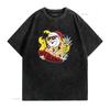Mele Kalikimaka Santa Hawaiian Christmas In July s T Shirt vintage Washed Breathable Slightly Stylish Top For Everyday Wear