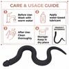 Soft Silicone Long Anal Plug for Men Women, Comfortable Stretching Prostate Massager Adult Sex Toys