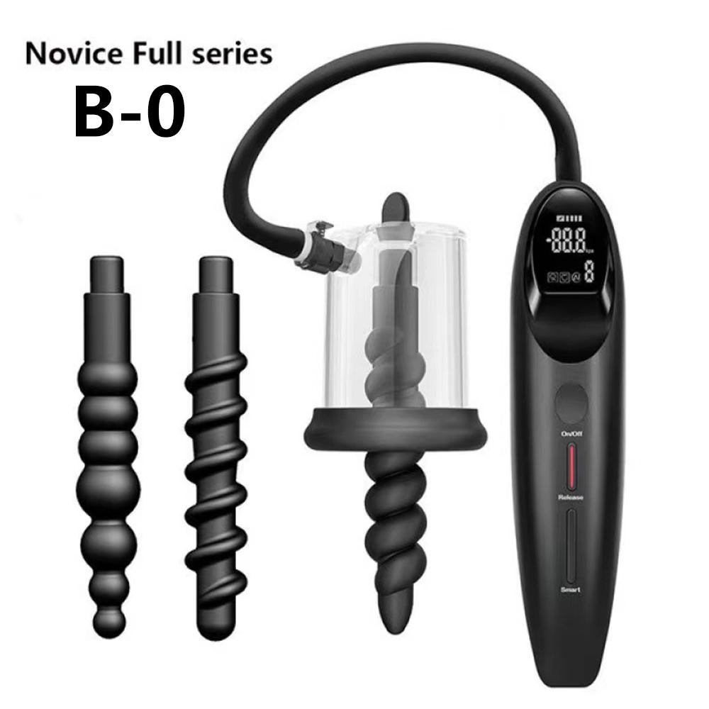 Smart Rosebud Anus Dilatator Automat Plug Anal Pompa Butt Beads Cupa de aspirat cu vid Masaj de prostata SM Jucărie sexuală Anal Plug vibrator