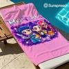 K-Pop Demon Hunters Quick Drying Bath Towel Microfiber beach towel light weight swimming camping yoga beach out