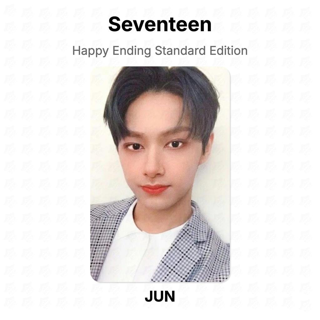 Seventeen Happy Ending Standard Edition Official Photocard