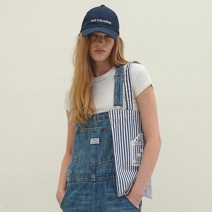 My Stripe Easy Bag - Navy