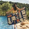 Fashion US Route 66 Towel Quick Drying Beach Towels Are Suitable For Swimming Pools Camping Yoga And The Gym