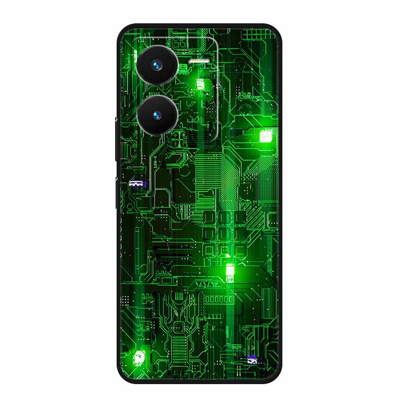 For Vivo IQOO Z8 Case Luxury Soft TPU Silicone Phone Cases for Vivo IQOO Z8X 5G V2314A V2312A Cover Protective Cartoon New Funda