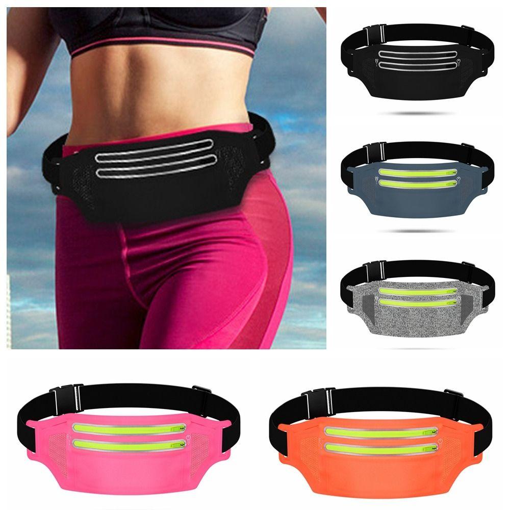 Ultra-Thin Sports Waist Bag High Elastic Sports Phone Bag Jogging Running Phone Bag  Men Women