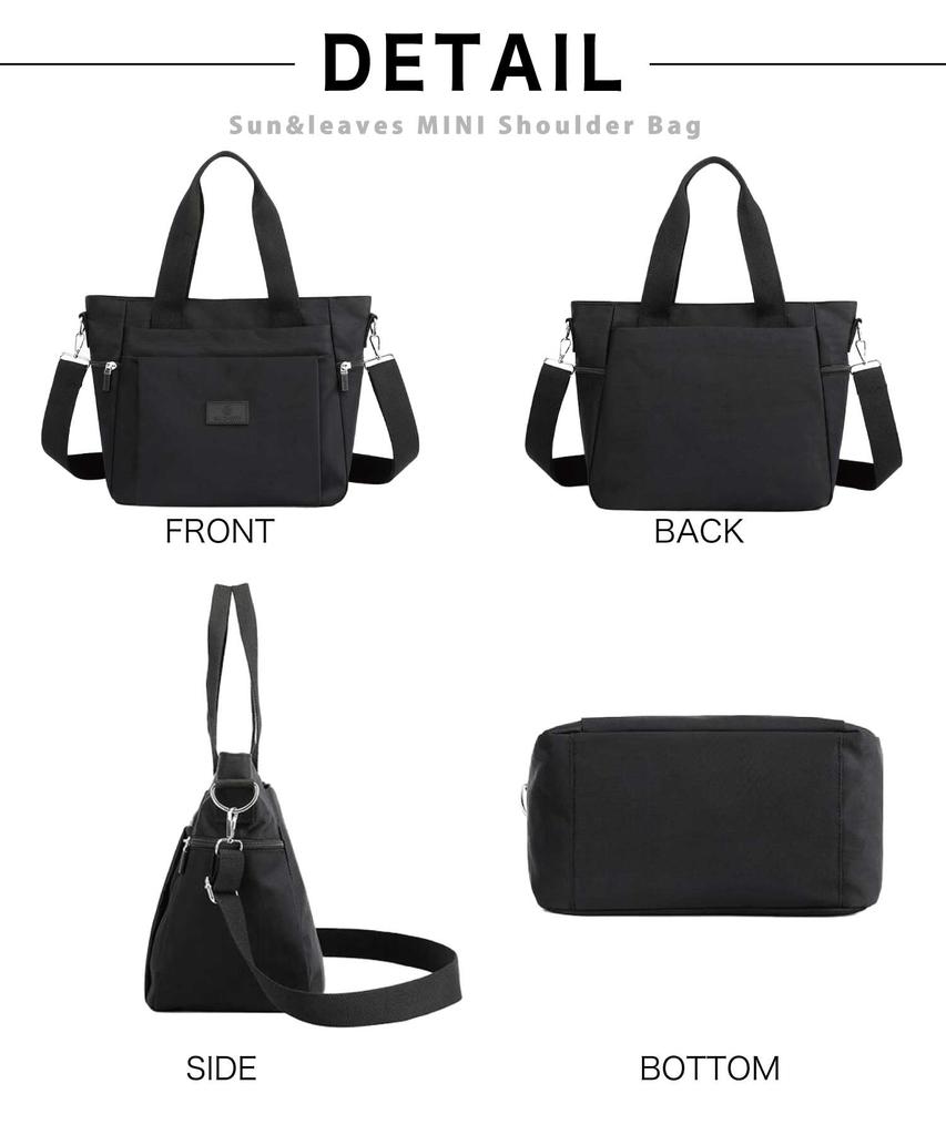 Damväska, lätt, stor kapacitet, axelväska/tote bag, crossbody-stil, 2-vägs, lätt nylon, enfärgad, enkel, snygg, multifunktionell (vin