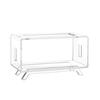 Modern Acrylic Display Holder Stand Space-saving for I/II/III Portable Bluetooth-compatible Speakers