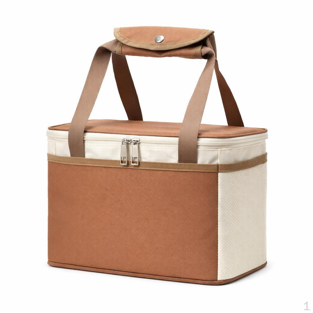 Insulated Lunch Box Tote Bag, Cooling for Women Men, Thermal Meal Portable Food