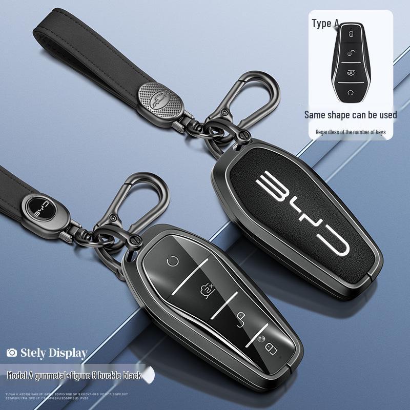 2023 New BYD Key Case for Han, Song Plus, Dolphin, Qin, Sea Lion, Yuan, Tang, and Seagull Models
