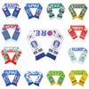 European Cup Soccer Scarf With Quickdry Cotton Fabric For Fans And Collectors