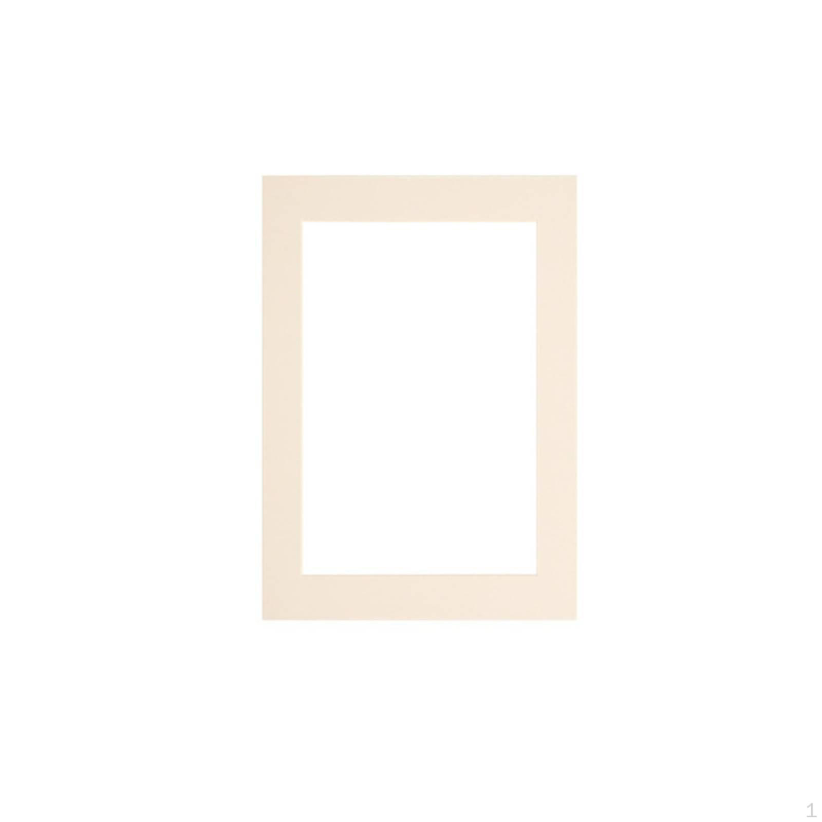 White Photo Mat Board Multiple Sizes Available Frame Deluxe Quality Cardboard