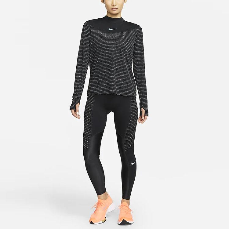 Nike Dri Fit Sports Pants Women's Black Moderate DD6856-010