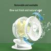 AUCMA Portable USB Desk Fan CN Plug (adapter Included)