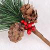Mini Pine Needle Christmas Tree with Gift Box and Tabletop Decorations