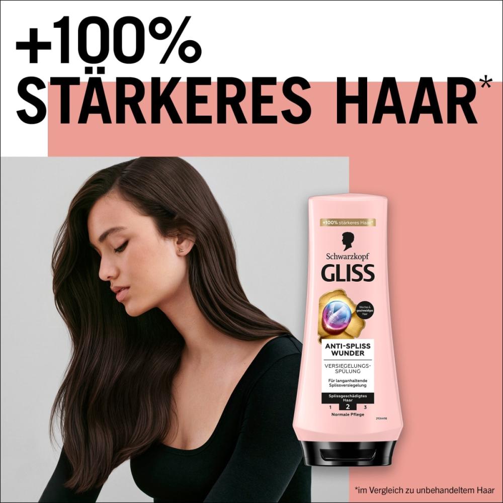 Schwarzkopf Glisker Anti Split End Conditioner 200ml