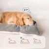 Cama para Animais de Estimação Inverno Quente Almofada de Lã Espessada Tapete para Cães Tamanho Grande Cama para Animais de Estimação Almofada de Pelúcia Macia Fundo Antiderrapante Almofada Lavável para Animais de Estimação