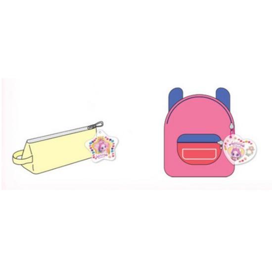 Catch! Teenieping Gift Set (Keyring Sticker + Pixel Art)