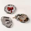 Tray Jewelry Storage Tray, Light Luxury Storage Display Tray, Snack Tray, Modern Decorative Ornament