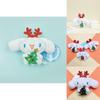Christmas Plush Pendant Keychain Soft Durable Festive