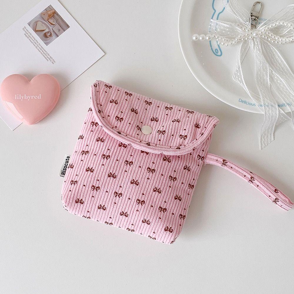 Large Capacity Sanitary Napkin Storage Bag Portable Mini Cosmetic Bag Outdoor