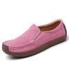 Mocassini in Vera Pelle Scarpe Basse Donna Primavera Estate Comode Sneaker Morbide Scarpe Casual di Alta Qualità Ballerine Slip On 42