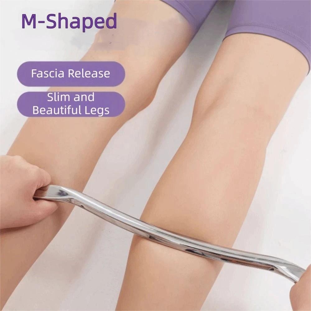 Stainless Steel Muscle Scraper 30/40/46cm IASTM Tool Scraping Stick Muscle Massage Tool Relax