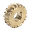 Worm Gear 20T 91704861 Aluminum Alloy Repair Maintenance Replacement for Troy Bilt