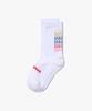 Diadora Repeat Logo Mid Socks Red