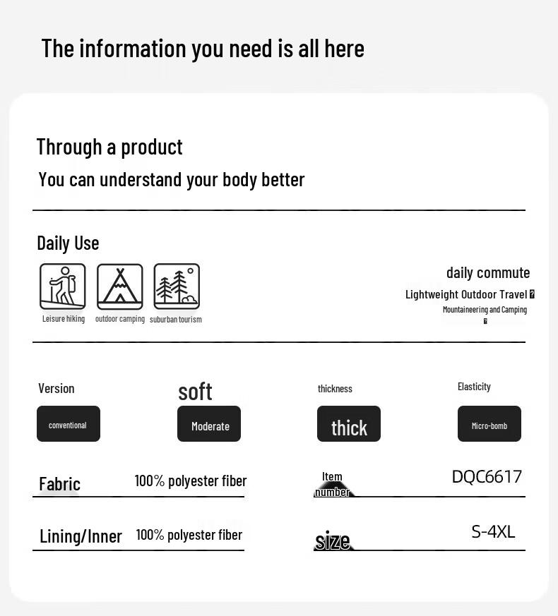 ROMON Men's 3-in-1 Outdoor Windproof Fleece Lined Jacket