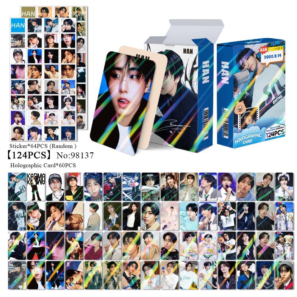 124Pcs  Card Stray Kids Card Boy Group Album "DO IT"Pocards Lomo Hyunjin Felix LeeKnow Han BangChan  Album Fans Gifts