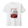 The Amityville Horror Cold Blood Licensed Movie Retro Black T Shirt with Spooky House Print vintage Washed homme
