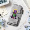 Gothic Vampire Print Long Wallet