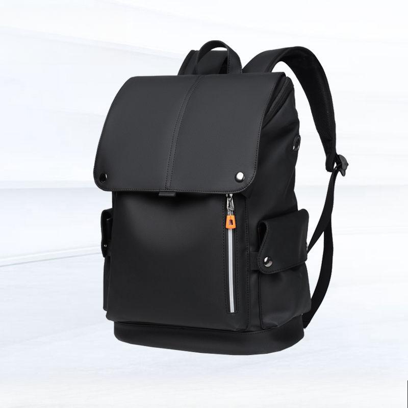 Large Capacity Men's Casual Travel Backpack Trendy Business Short Commuter Backpack Travel Computer Bag Backpack
