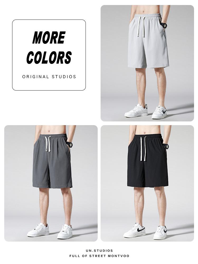 Herrenbekleidung Basketball-Shorts Freizeithosen Sport-Shorts Jogginghose im Hong Kong-Stil