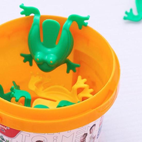 12Pcs Jumping Frogs Retro Anti-crack Kids Toy Finger Action  Jumping Frogs for Kids