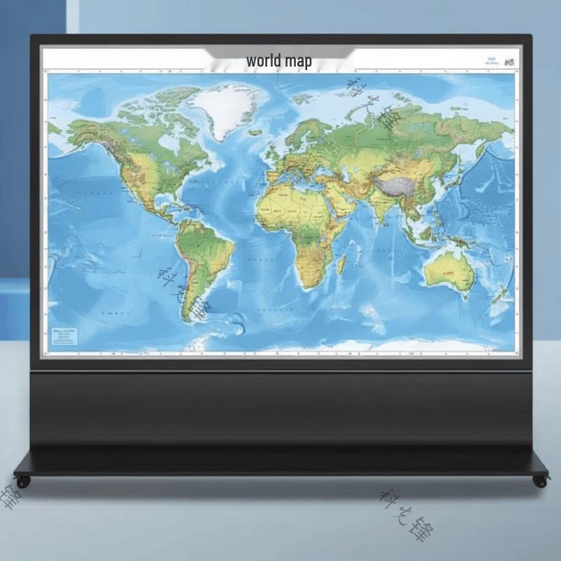 Smart Electric Rolling Map Display & Printer