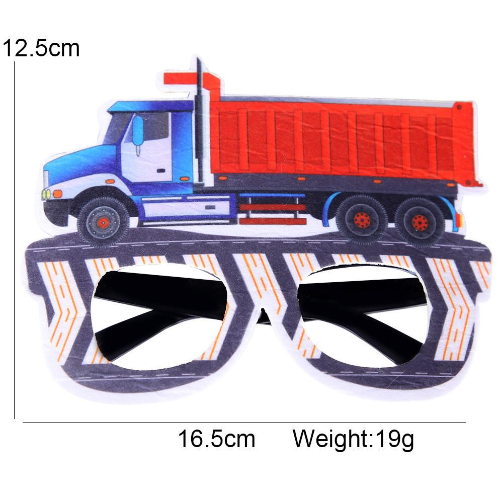 Fun Exciting And Constructionthemed Glasses For Memorable Childrens Moments Party