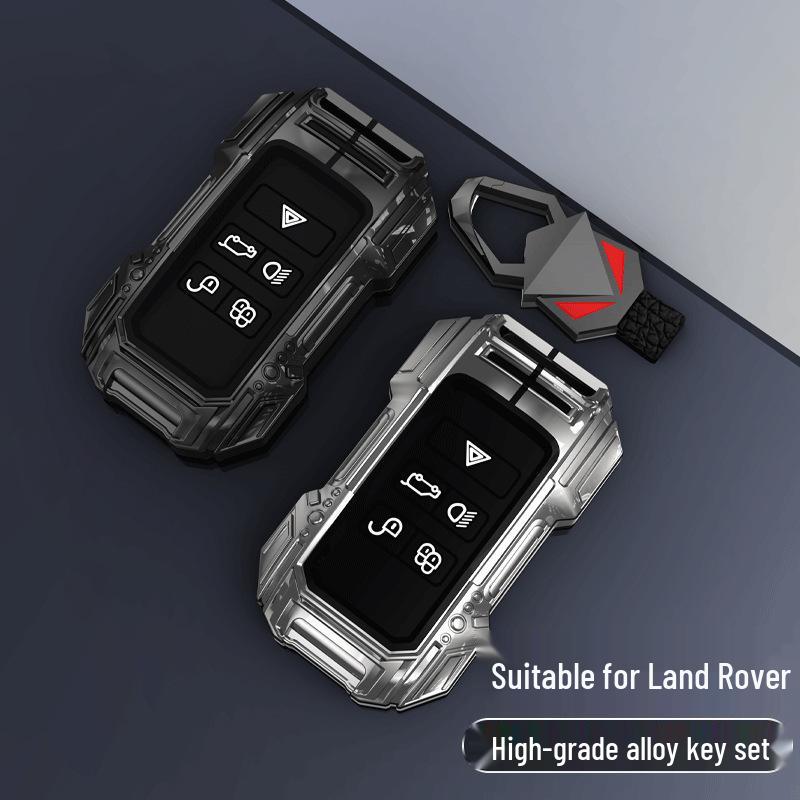 Compatible with 2021 Range Rover Evoque/Jaguar Key Case: Discovery 5, Velar, Sport Version - Car Star Pulse Key Bag