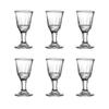 6pcs Shot Glass 10ml Small Capacity Glass Spirits Cup Goblet Spirits Cup Wine Dispenser Wholesale Drinkware Transparent Cups