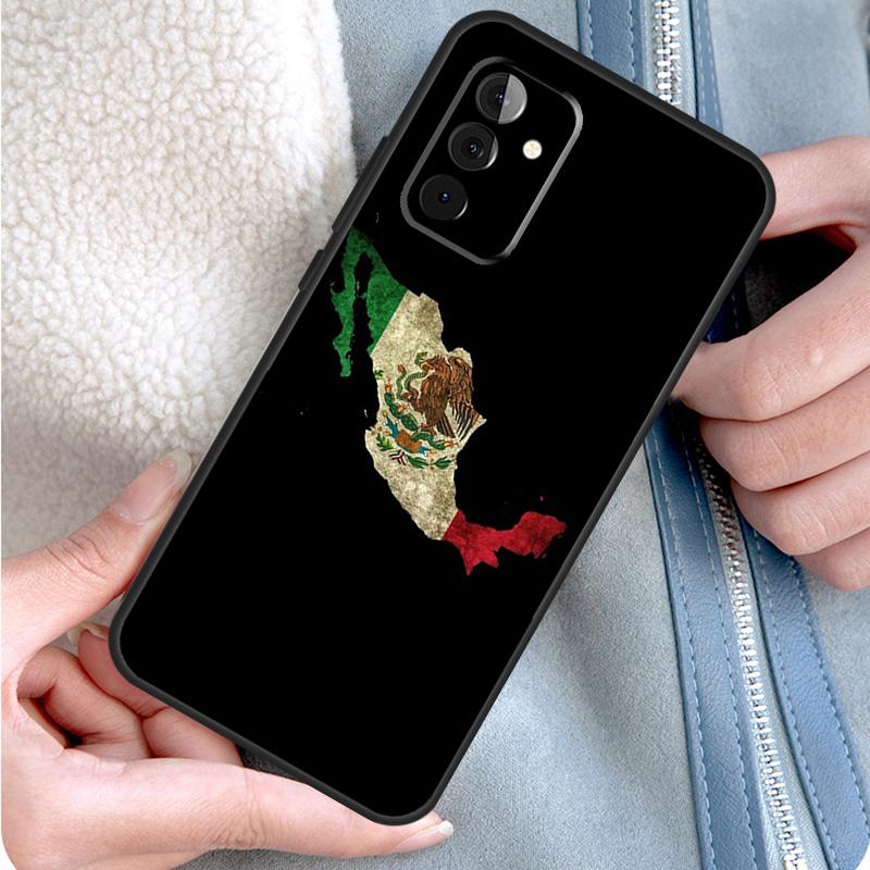 Mexico Flag Art Phone Case For Samsung Galaxy A54 A34 A14 A15 A25 A35 A55 A53 A33 A13 A52 A32 A12 A51 A71