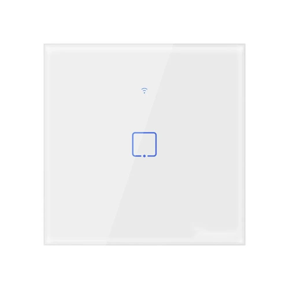 TX T0 US Wireless Wireless Wifi Smart Switch 1/2/3 Group Wifi Wall Touch Switch with Alexa Google Home for Smart Home Convenient