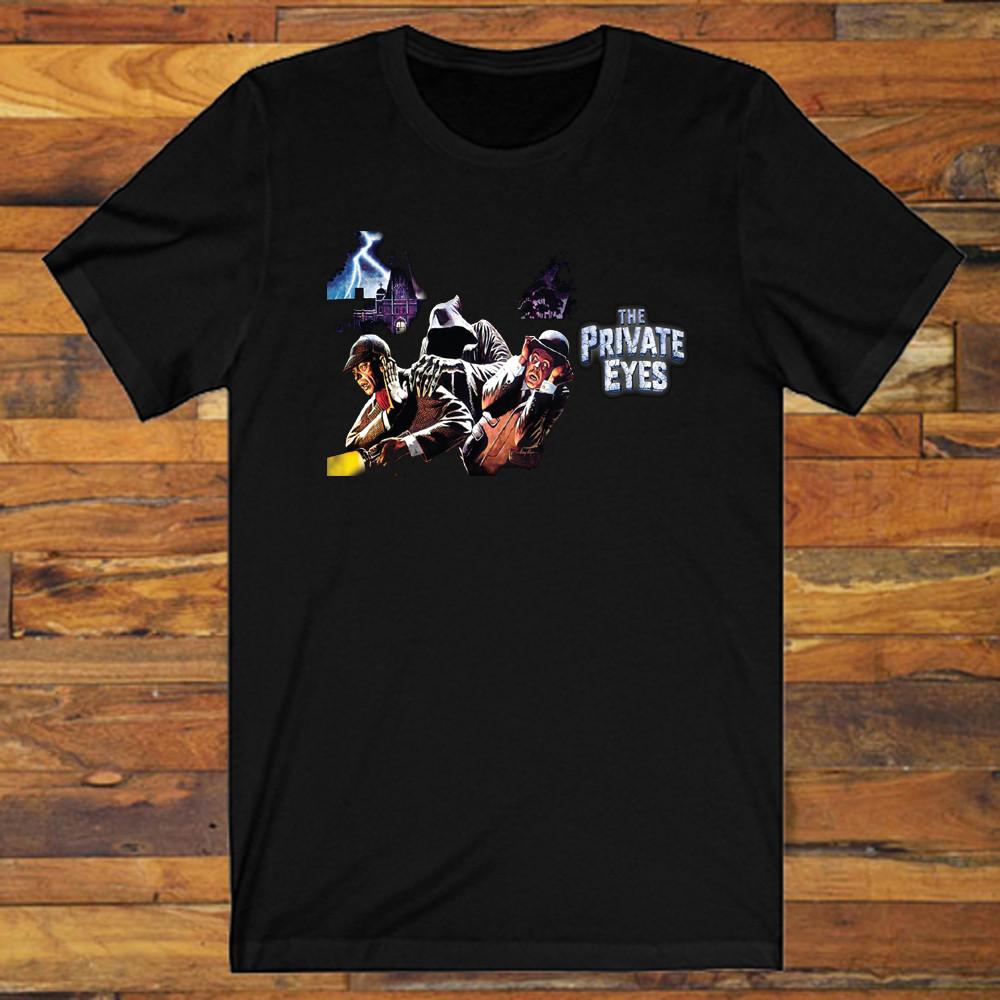 The Private Eyes 1980 Movie Men s Black S-3XL S