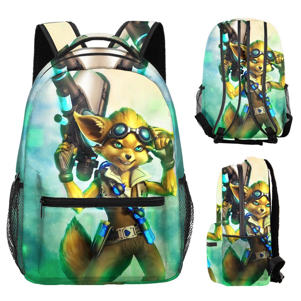 Harajuku Novelty Kpop Youthful School Bags Unisex Paladins Travel Bags 3D Print Oxford Waterproof Notebook Shoulder Backpacks