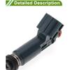 No.23209-0D010 Fuel Injector for Toyota Corolla CE, LE, VE 1.8 1998-1999 Flow Match Engine Fuel Nozzle 4 Pcs