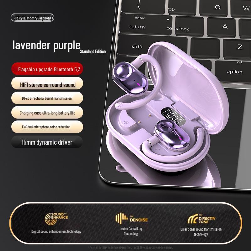 Douyin JM18 Rotatable Ear-hook Open-ear Sports Bluetooth Earphones