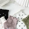 Cute Love Heart  Printed Women Socks Pack Japanese Simplicity Elegant Ladies Short Sox Soft Breathable Wife