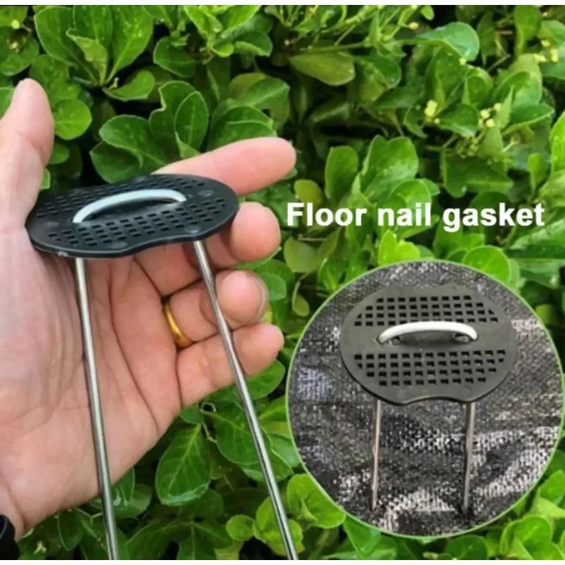 Heavy Duty Verzinkte U-Vormige Tuinpennen Landschap Grondpennen Grasmatpennen Gazon Barrière Bevestigingspennen Schutting Grondnagels