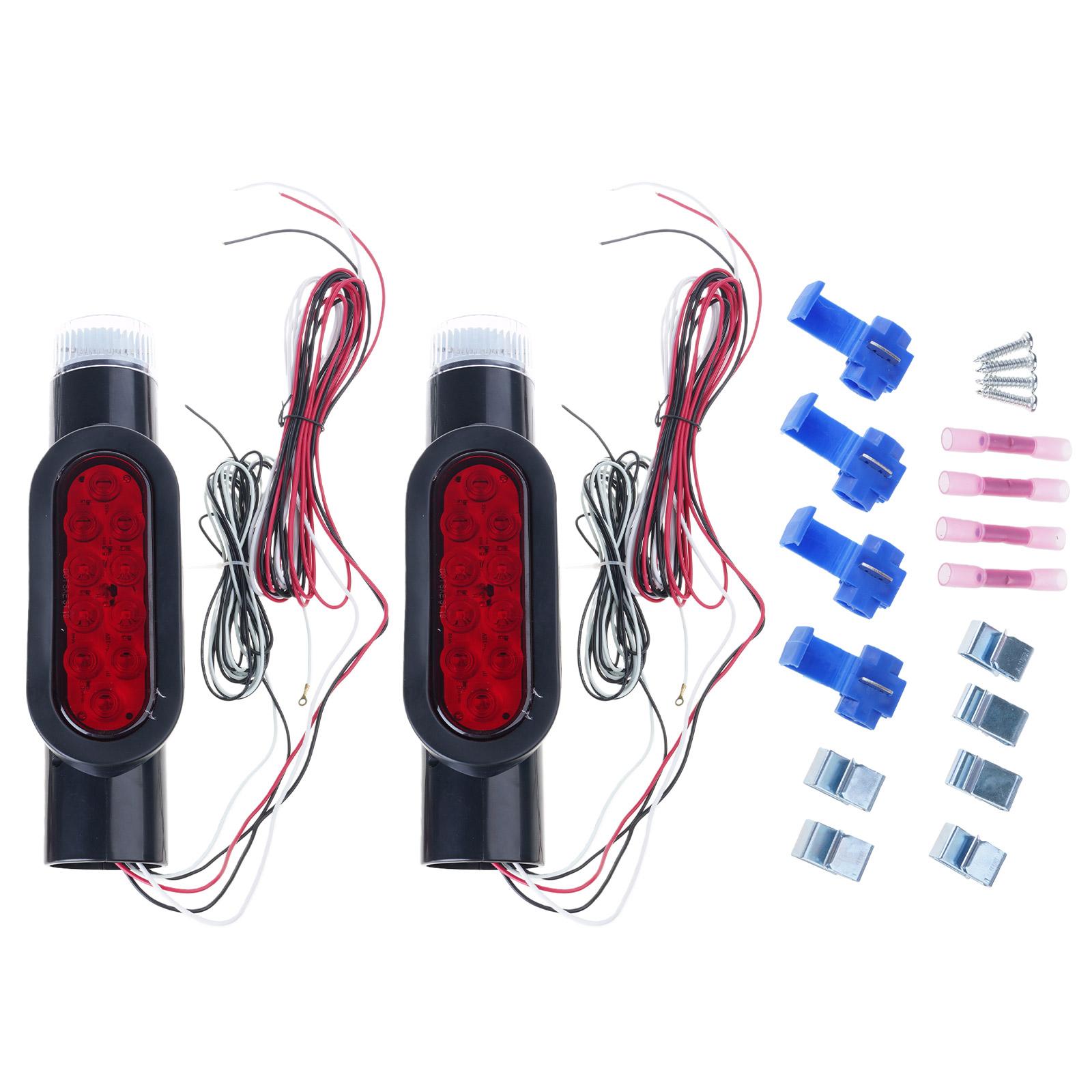 

Automotive LED Guide Poles Light Waterproof Boat Trailer Signal Lamp with Enhanced Night Visibility for Modification чёрный